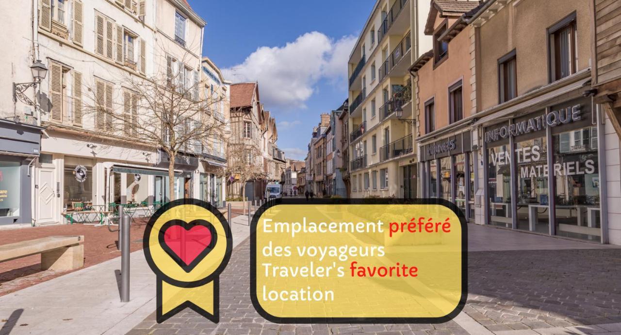 Le Colombage-3 Chambres- Hypercentre Troyes Kültér fotó